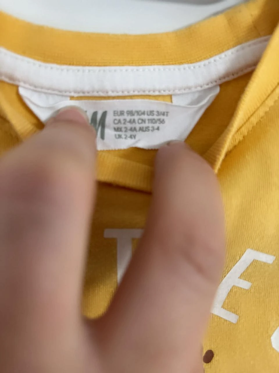 T-shirt 3 - 4 años niño H&M – photo 2